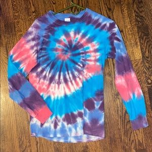 Tie-dye long sleeve